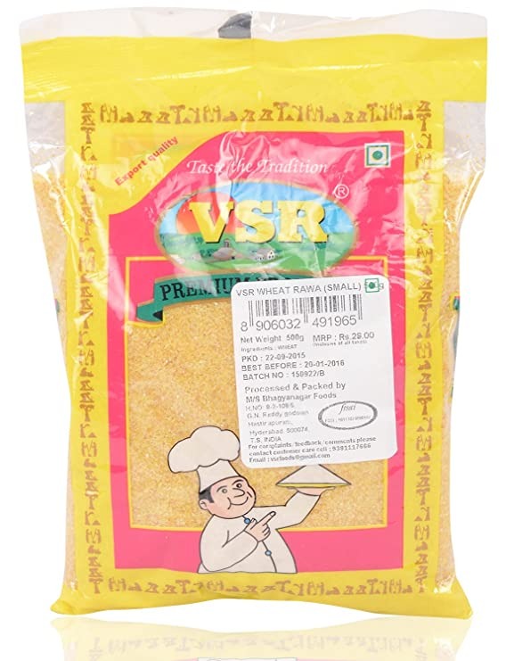 VSR Wheat Rawa : 500 gms