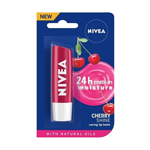 Nivea Cherry Shine Caring Lip Balm : 4.8 gms