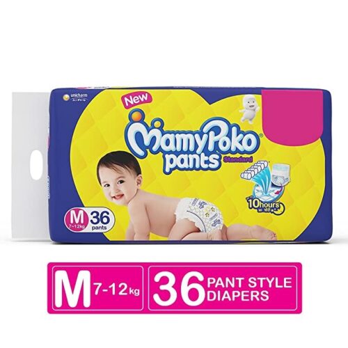 Mamy Poko Standard Diaper Pants - Medium : 34 U