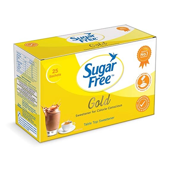 Sugar Free Gold Sachets : 25 Sachets