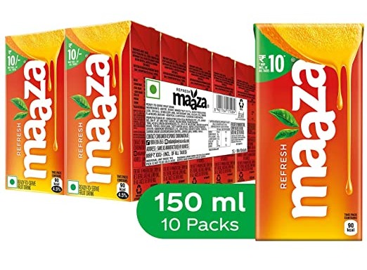 Maaza Mango Drink : 10x150 ml