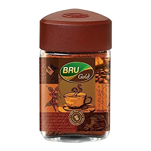 Bru Gold 100% Pure Coffee Jar : 100 gms