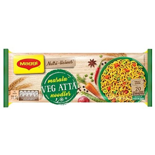 Maggi Masala Veg Atta Noodles : 290 gms