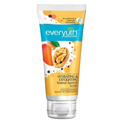Everyuth Naturals Hydrating & Exfoliating Walnut Apricot Scrub  50 g Tube