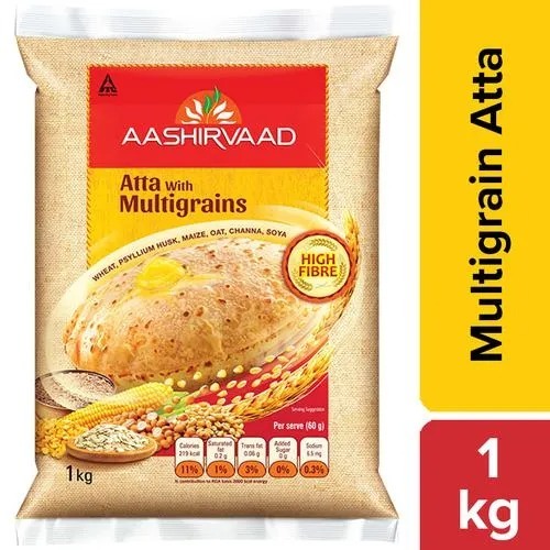 Aashirvaad Multigrain Atta (Gondhuma Pindi) 1 kg Pouch