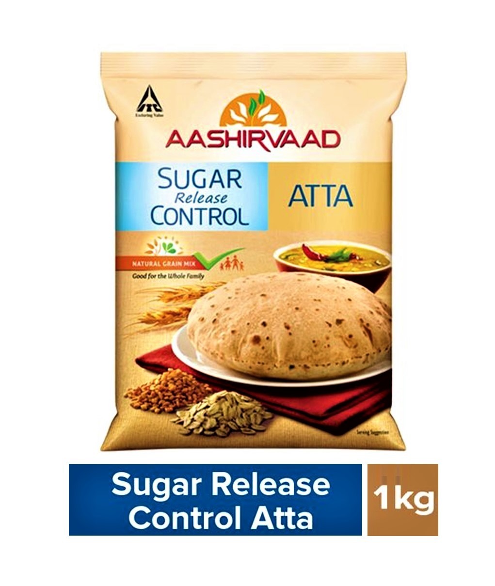 Aashirvaad Sugar Release Control Atta (Godhuma pindi) : 1 kg