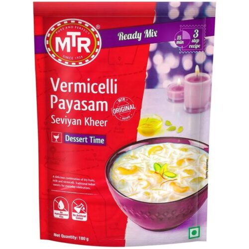 MTR Ready Mix - Vermicelli Payasam, 180 g Pouch